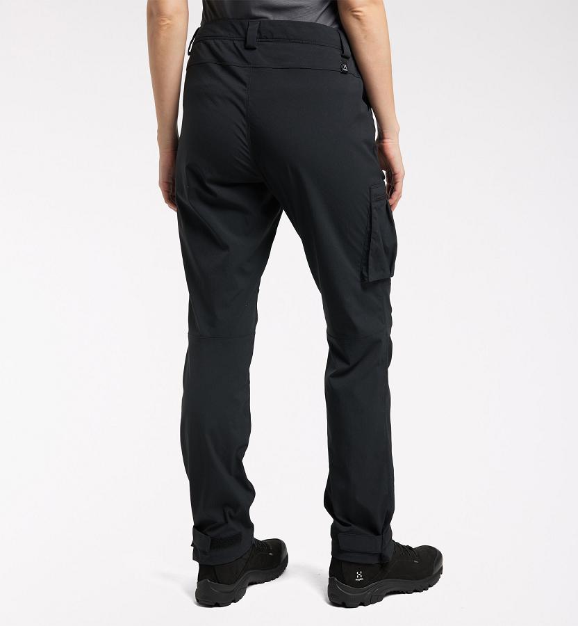 Haglöfs Womens Mid Forest Hiking Pants Black New Zealand 87340WMRE